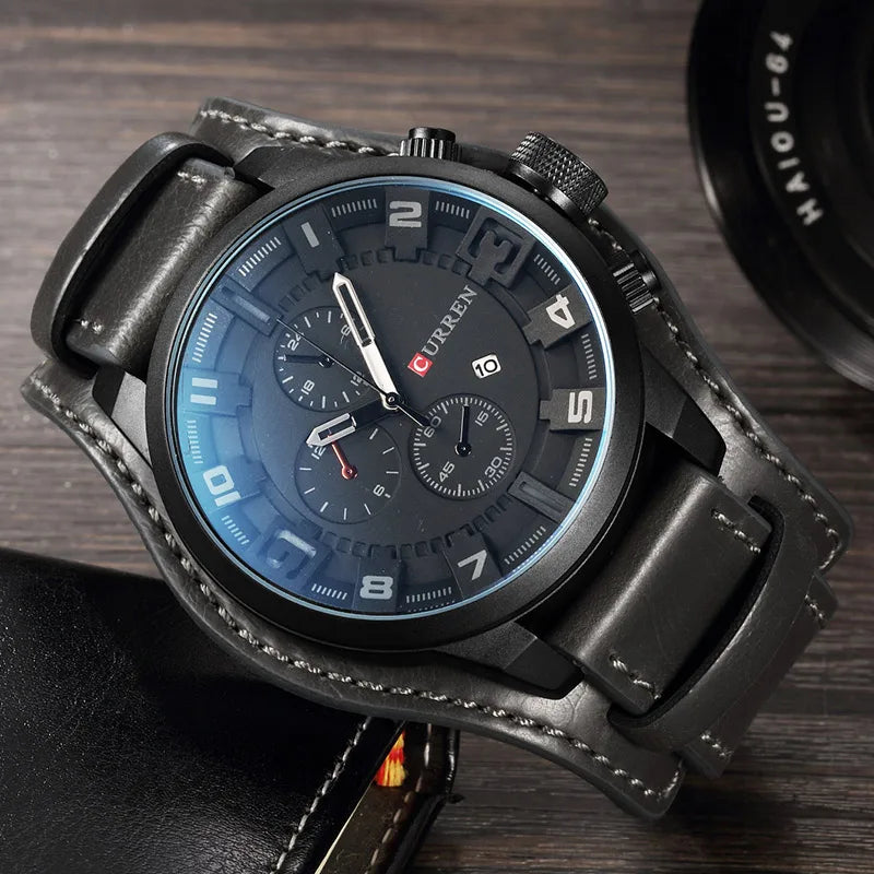 CURREN Men's Watches Top Brand Luxury Fashion&Casual Business Quartz Watch Date Waterproof Wristwatch Hodinky Relogio Masculino